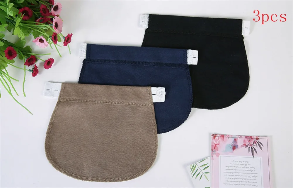 Maternity Pregnancy Waistband Belt ADJUSTABLE Elastic Waist Extender Pants