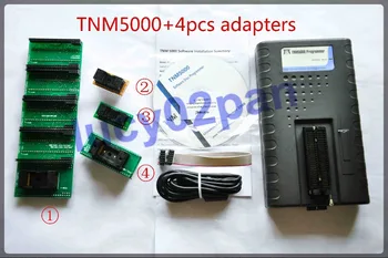 

TNM5000 USB Universal IC Programmer+TSOP48+TSOP56+TSOP28+532TS2 socket adapters kit,Support EPROM,EEPROM,Serial EEPROM,NVRAM
