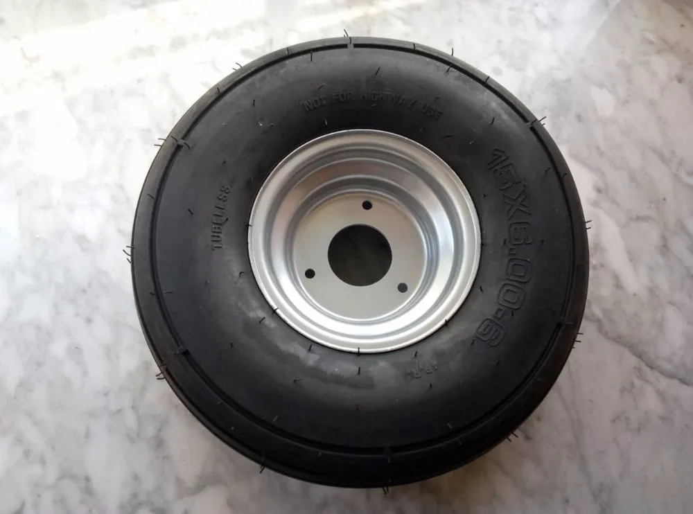 15x6 00 6 13x5 00 6 Inch 168cc Karting Go Kart Motorcycle Wheel