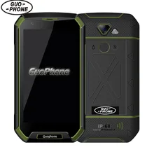 Первоначально GuoPhone V16 IP68 С 4 Г LTE 5.0 “Android 5.0 MTK6737 1 1GBRAM 16 GBROM Отпечатков Пальцев Водонепроницаемый Беспроводной зарядки