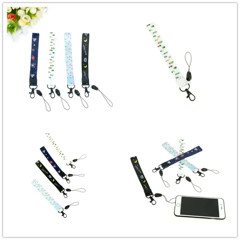

1Pcs Cute Cartoon Wrist Hand Cell Phone Mobile Chain Straps Keychain Charm Cords DIY Hang Rope Lariat Lanyard