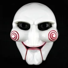  1pcs PVC Masquerade Halloween Saw Chainsaw Killer Theme Mask 