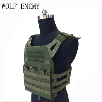 

Em FLY JPC Tactical Vest Quick Reaction Ontological Vest 1000D Molle Military Chest Protective Plate Carrier Vests