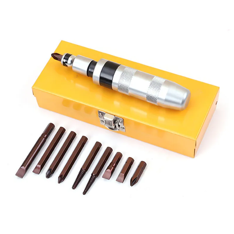 

12 in 1 Precision S2 Broken Screw Extractor Impact Screwdriver Home Hand Tools