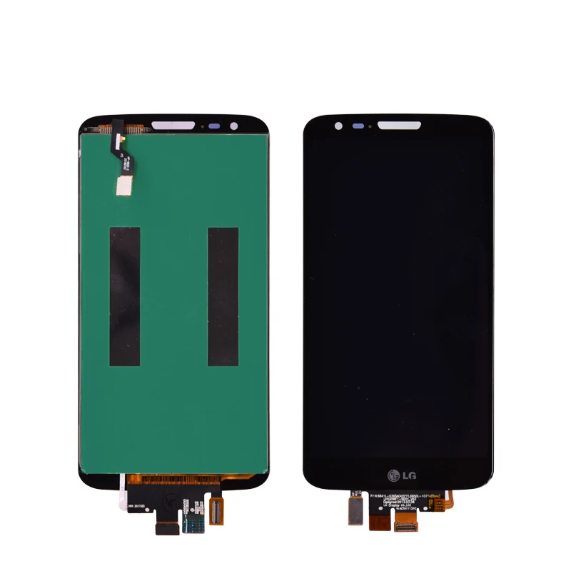 Najtaniej Oryginalne do lg G2 D802 wyświetlacz LCD z ekranem dotykowym + montaż Digitizer z ramą czarno biały darmowa wysyłka