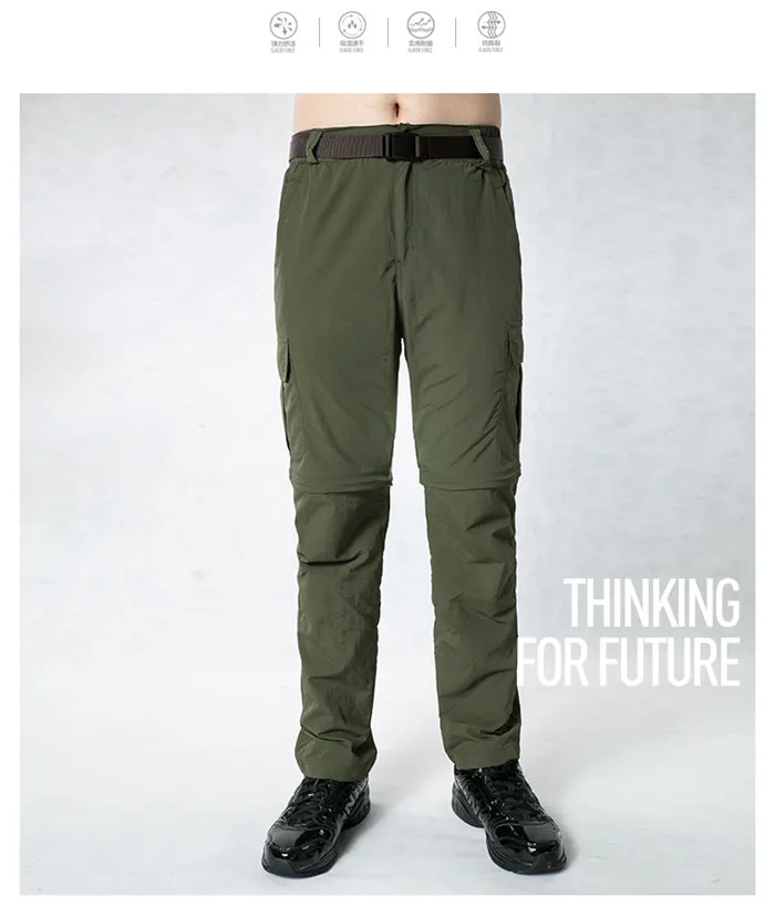 Clorts Summer Quick-drying Hiking Pants for Men Lightweight Outdoor Trekking Pants Breathable Sport Fishing Pants 1088 (12)