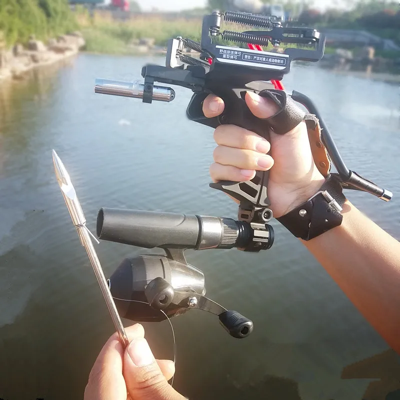 Laser Slingshot Professional Hunting Bow Catapult Fishing Powerful Slingshot With Fishing Wheel Crossbow Bow Shooting Arrows Laser Slingshot Professional Hunting Bow Catapult Fishing Powerful Slingshot With Fishing Wheel Crossbow Bow Shooting Arrows
