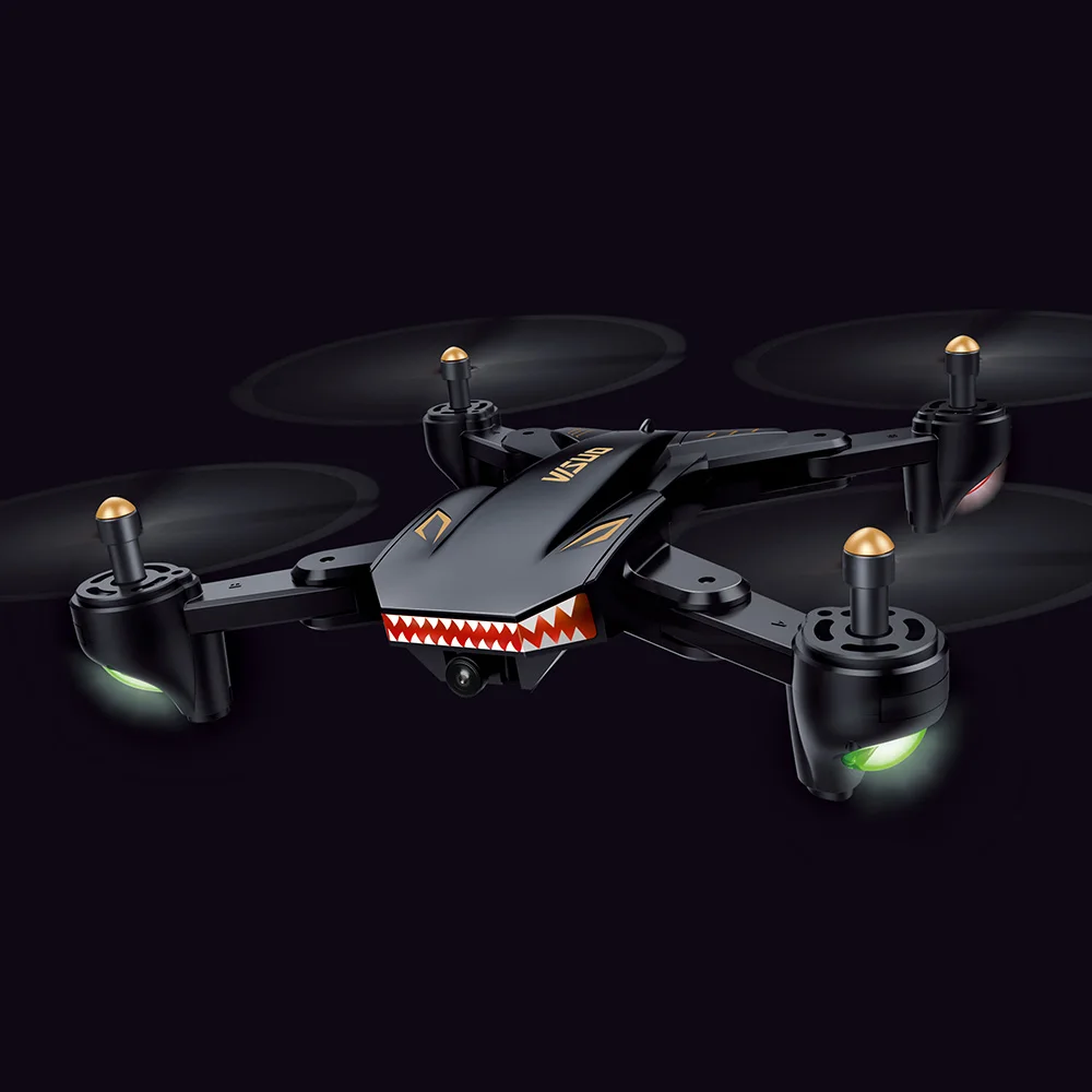 VISUO XS809S 2.0MP Wide Angle Camera Drone Wifi FPV Foldable Drone One Key Return Altitude Hold Quadcopter with Extra Battery (11)