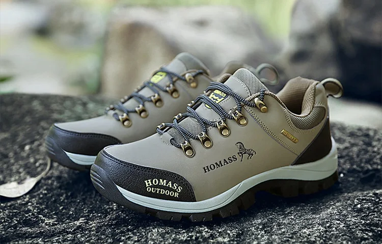 2017 New Man Shoes Spring Big Size 36-45 Winter Couple HIking shoes Breathable Outdoor Waterproof Hunting tourism Trend sneakers (6)