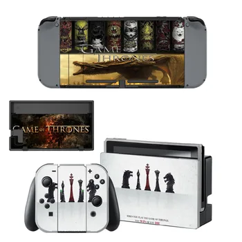 

For Game of Thrones Skin Sticker Decal For Nintendo Switch Console and Controller for NS Protector Cover Skin Sticker Vinyl
