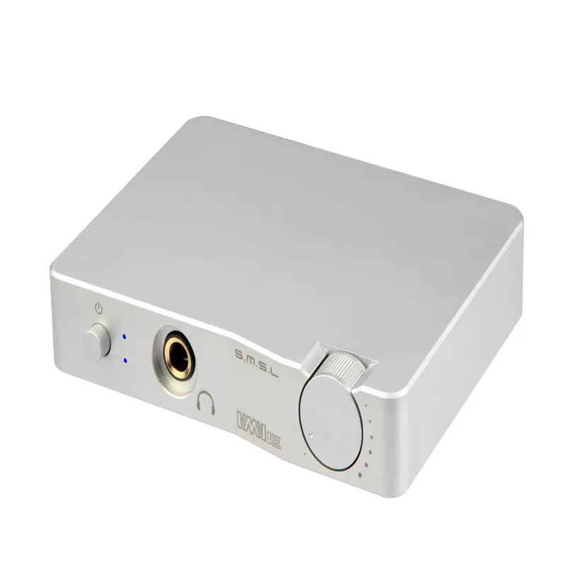 SMSL VMV V2 hi fi аудио USB DAC 32 бит/384 кгц декодер CM6631A ES9023 с усилителем для наушников вход