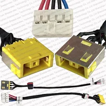 Genuine New Laptop DC Power Jack Socket Connector Cable Wire for Lenovo G500S G505S G500 G505