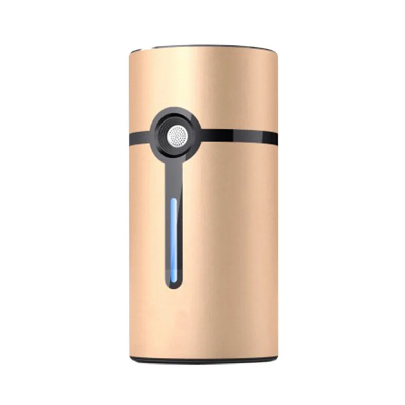 Luxury Gold Мини-очиститель воздуха, USB, живой озон, холодильник, стерилизация, дезодорант, шкаф, освежитель воздуха, свежий очиститель, подарки для дома - Цвет: Luxury Gold