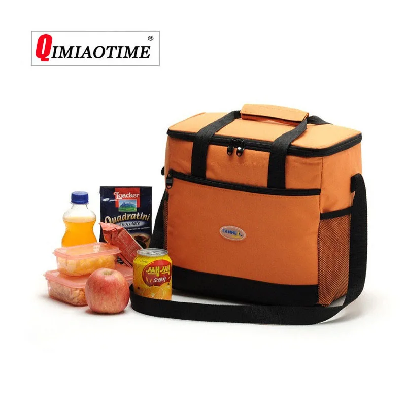 

QIMIAOTIME 2018 Thermal Bag For Travel or Trip Picnic Large Capacity Genuine Car Lunch Cooler Bag Refrigerator Bolsa