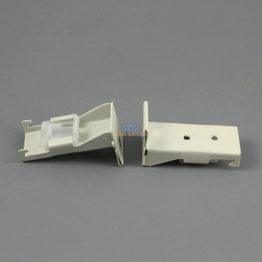 20 Pieces L Shape Curtain Track Bracket Curtain Track Brace 42x20x21mm