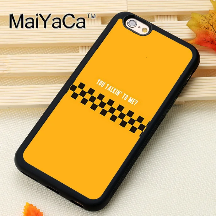 

MaiYaCa NYC TAXI CHECKERED FLAG Style Soft Rubber Phone Cases For iPhone X XS MAX XR 6S 7 8 Plus 5S SE Back Cell Housing Cover