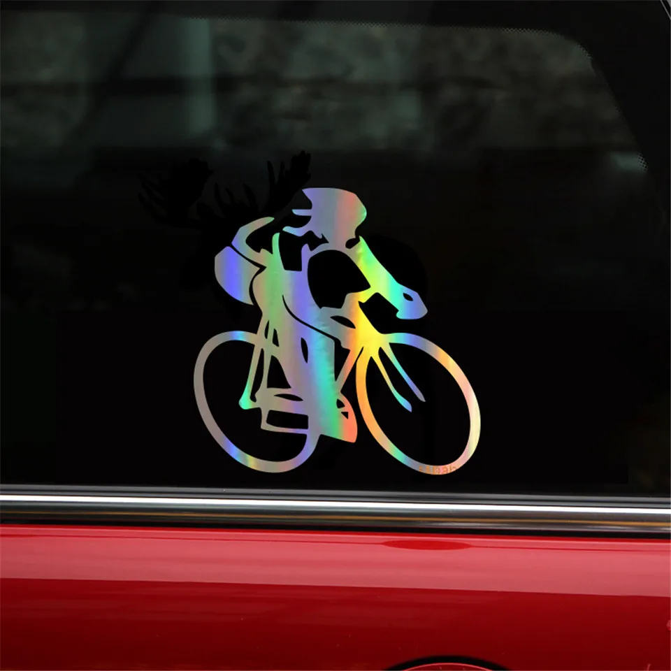 Cunymagos Bicycle Sports Athletes Sticker Decal High Quality Vinyl Reflective Decorative Car Stickers Fashion Car Decal Sticker13.513 (6)