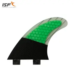 ISF Бесплатная доставка thruster углеродное волокно соты серфинга плавники quillas ФТС углеродного barbatanas FCS ребра доски для серфинга SUP плавники FCS G5