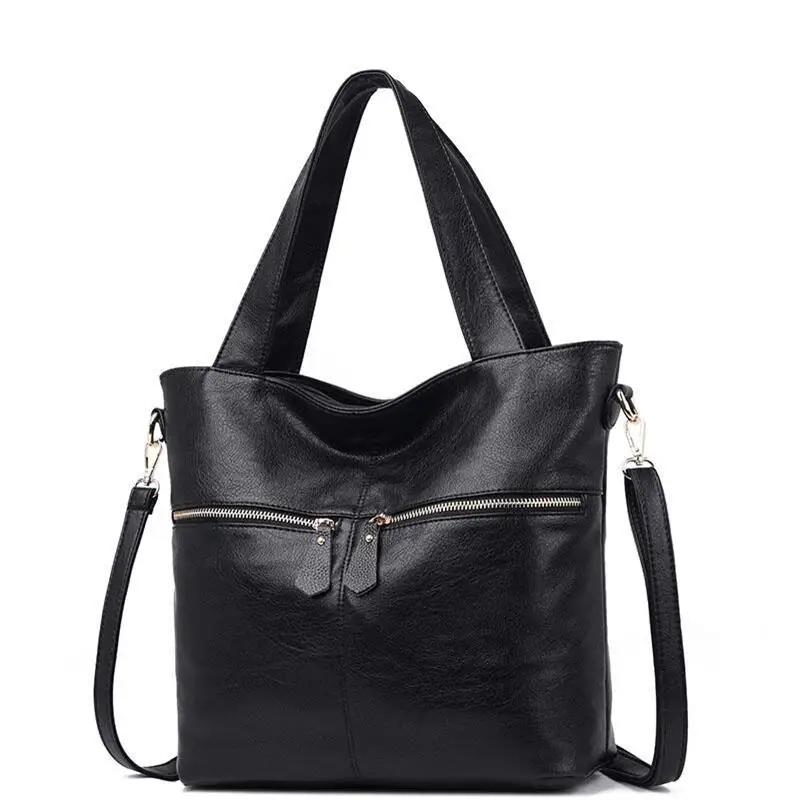 

40CM PU Leather Handbags Big Women Bag High Quality Casual Female Bags Trunk Tote Spanish Brand Shoulder Bag Ladies Large Bolsos