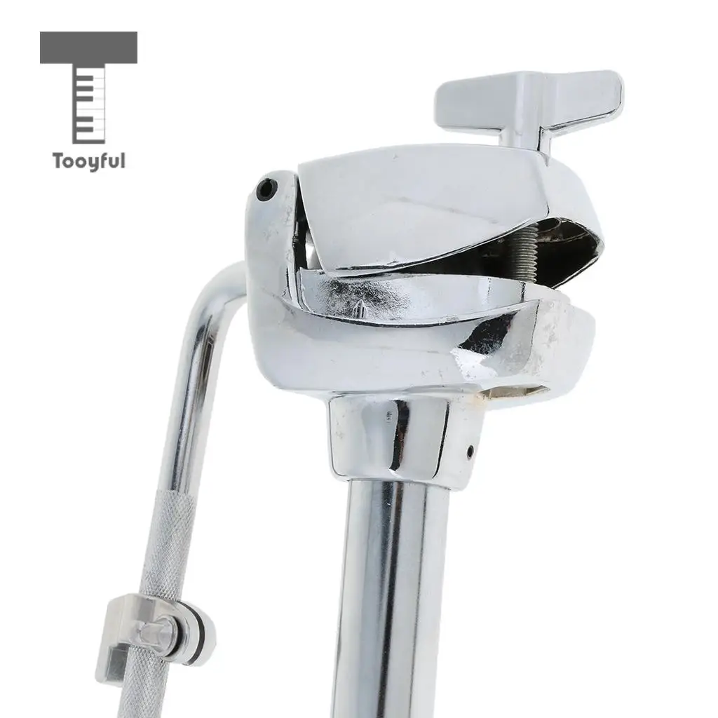 Durable Tom-Tom Drum Holder Single Arm Stand Support Rack Bracket Mount Hardware 310mm