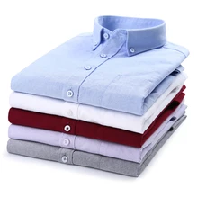 Men's 100% cotton oxford shirt