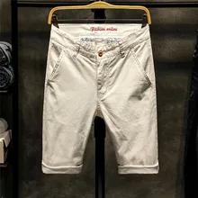 Повседневные Летние х/б мужские шорты до колена хлопчатобумажные брюки шорты винтажные повседневные мужские шорты-бермуды Masculina Большие размеры 36507