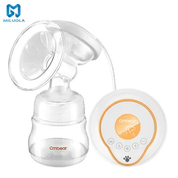 

Cmbear Electric Breast Pump Large Suction USB Automatic Massage Baby Breast Extractor Milk Enlargment Breastfeeding Pump