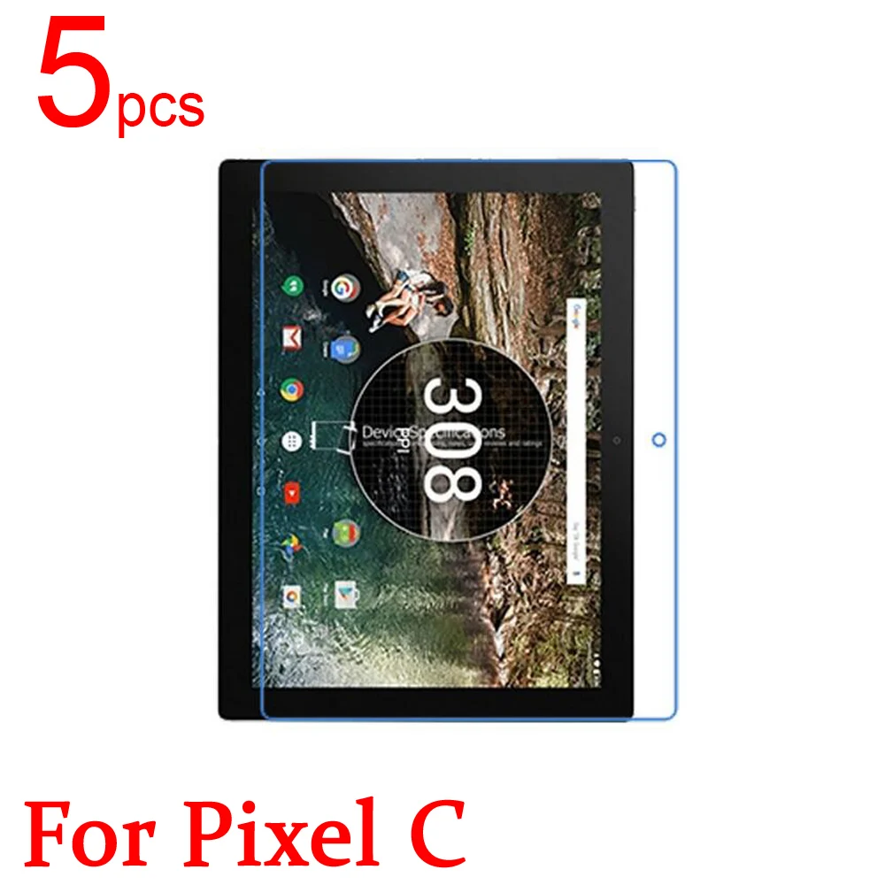 

5pcs Ultra Clear/Matte/Nano anti-Explosion LCD Screen Protector Film Cover For Google Pixel C Nexus 10 Protective Film + Cloth