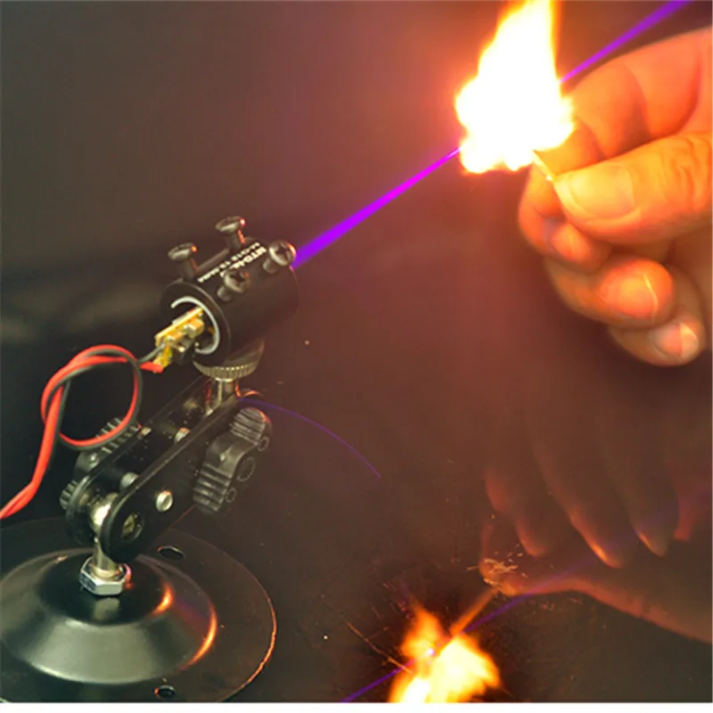 

100mW 405nm Blue Laser Module 5V Input , Burn matchs for DIY