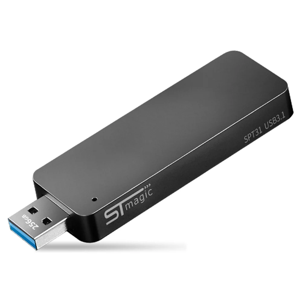 STmagic SPT31 256 ГБ 512 1 ТБ Мини Портативный M.2 SSD USB3.1 внешний твердотельный накопитель