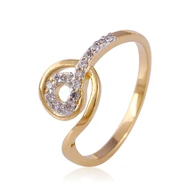 Diseño Encanto Xuping Anillo de Moda de Alta Calidad Chapado En Oro Multicolor Sintética CZ joyas Regalo de La Promoción para Las Mujeres S20-11511