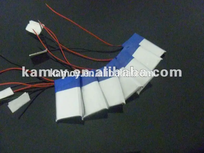 3 X 3.7v 60mah 041220P401220 small lithium polymer battery for bluetooth |