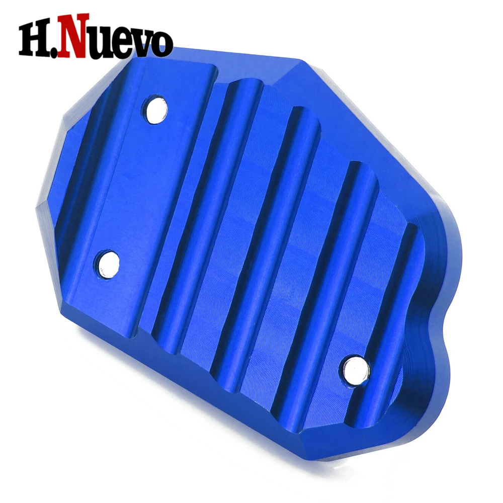 For Kawasaki Z800 Z 800 2013-2015 CNC Kickstand Side Stand Enlarger Plate Pad For Kawasaki Z1000 Z1000SX Z 1000 SX 2010-2015 (22)