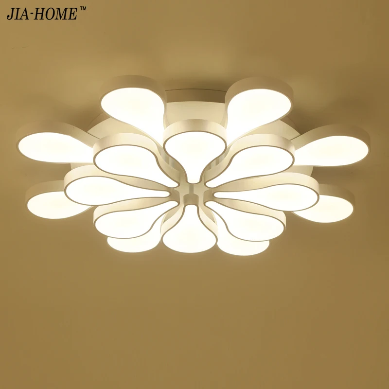 

Novelty Dimming Led ceiling light for bedroom or switch with water drop style for dinning room or restaurant lighting lustre