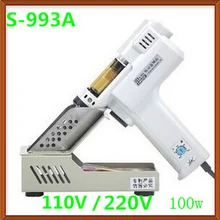 1 PC S-993A Electric Vacuum Desoldering Pump Solder Sucker Gun 110V/220V 90W De-solder Gun Electric Soldering Irons