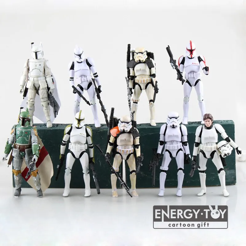 

Star Wars The Black Series Han Solo Imperial Sandtrooper PVC action figure doll model toy 6"