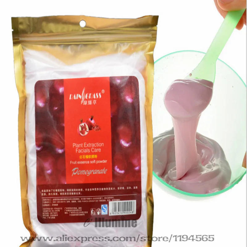 

Beauty Salon Natural Red Pomegranate Guava Facial Mask Powder Whitening Moisturizing Oil Control Shrink Pores 450g collagen