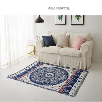 

Simple sofa blanket European sofa towel cover blanket non-slip padded carpet SC005