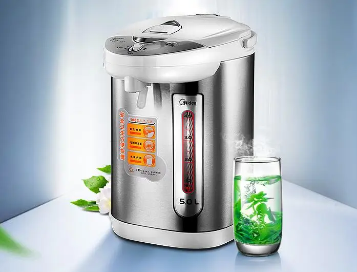 Электрический термос Midea бытовой электрический чайник из нержавеющей стали 304 5 л