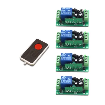 

Hot Selling RF Wireless Remote Control Switch System Transmitter with One-button Receiver for Appliances Gate Garage Door New