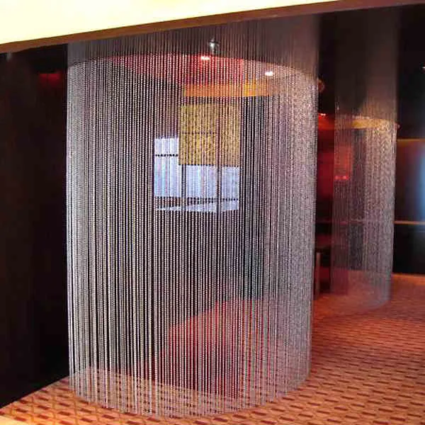 Us 43 64 10 Color Wedding Party Home Decorations Crystal Arylic Glass Beads Rope Curtain Hanging On Screen Door Inside 1 Meter Beads In Blinds