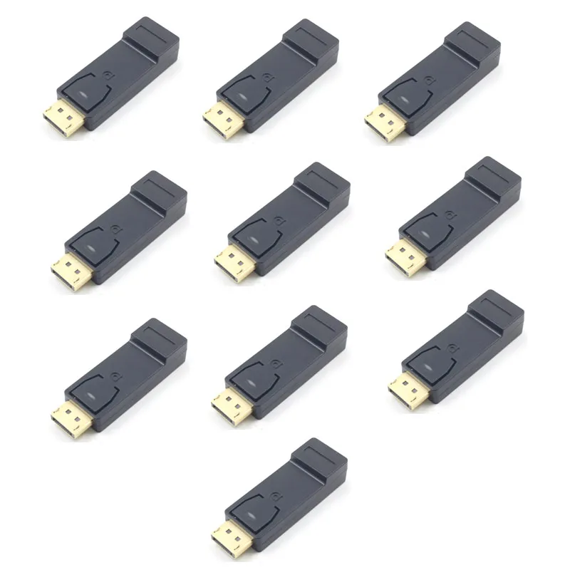 Lot 10pcs 1080P HDTV DVD Display Port DisplayPort DP Male to HDMI-compatible Female Converter Cable Adapter for MacBook Pro Air |