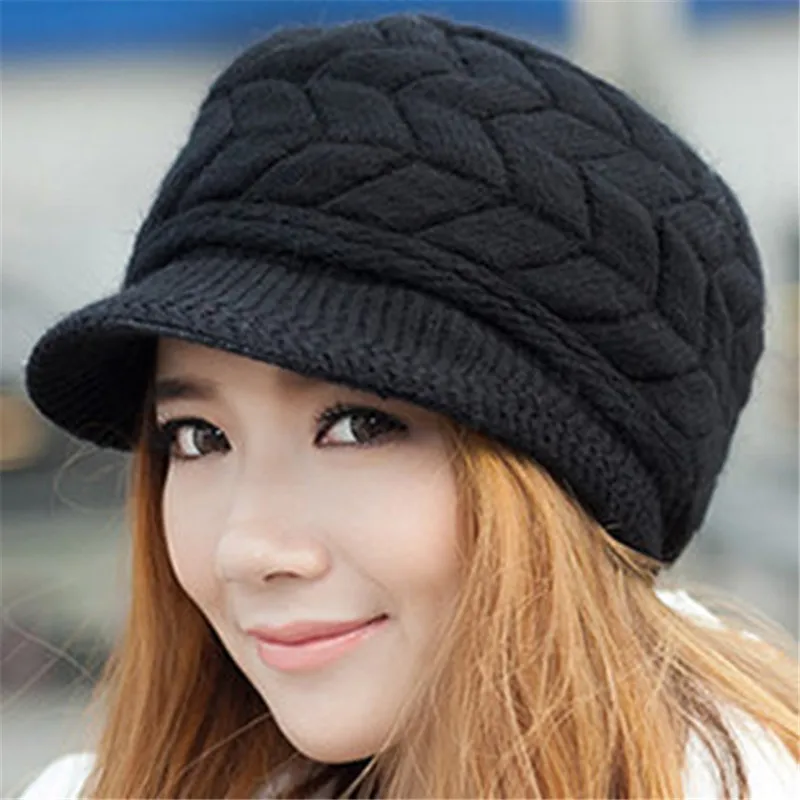 Popular Knitted Peak Hat-Buy Cheap Knitted Peak Hat lots from China Knitted P...