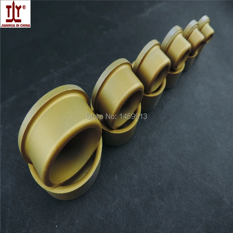 Golden thick (6pcs/set) medium welding parts die head 20/25/32/40/50/63mm Welding Mold PPR/PE/PB Water Pipe hotmelt butt weld