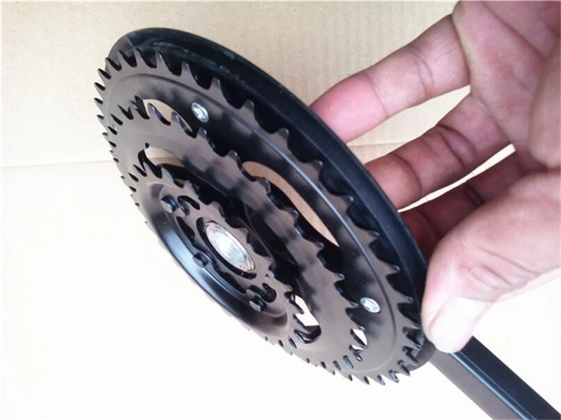 スチールとカーボンのチェーンスプロケットの交換用キット,22t