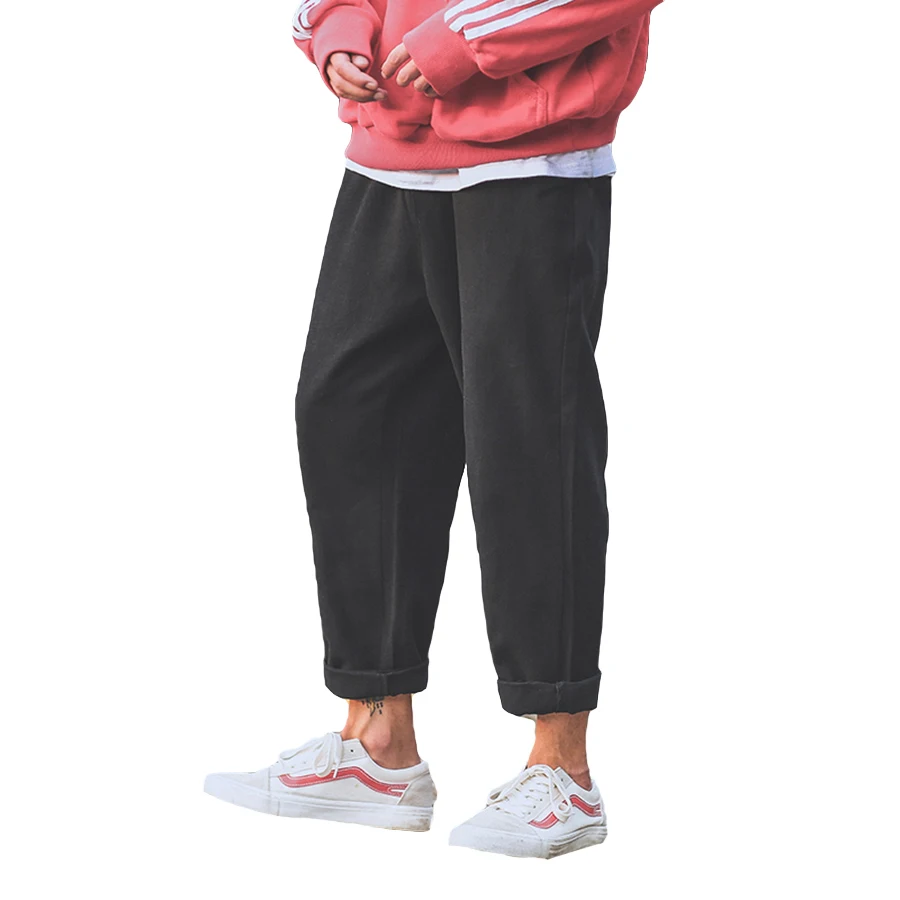 

Jogger Baggy Harem Pants Men Loose Linen Cotton Vintage Drop Crotch Hip Hop Mens Joggers Streetwear Plus Size Clothing Lc7027