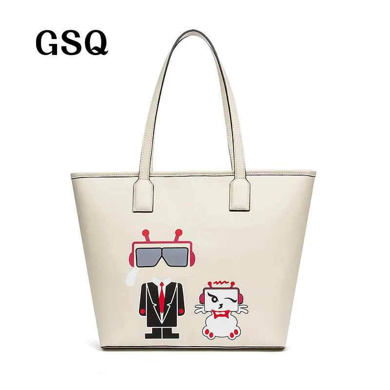 GSQ Women Handbag Cute Cartoon Character Lady Bag Women Famous Brands ...