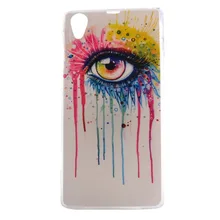 2016 New Fashion Back Cover For Sony Z1/Z2/Z3 10 Patterns Soft TPU Material Housing Shell Cases For Sony Z1 Fundas Coque Cases