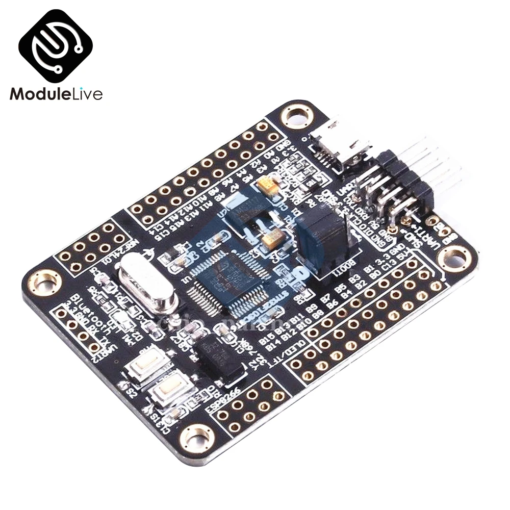 Мини STM32F103C8T6 Система ARM макетная плата STM32 51 модуль основной платы wifi ESP8266 NRF24L01 интерфейс с кабелем