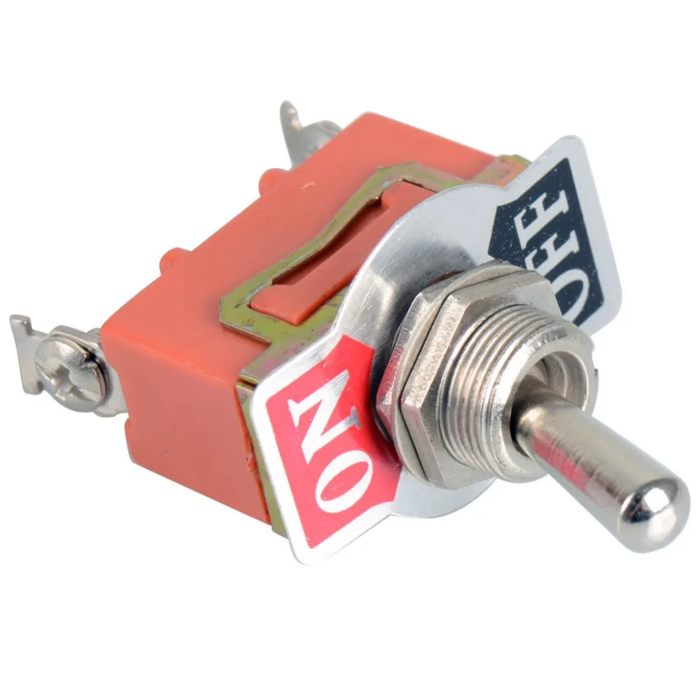 

1 Piece Heavy Duty Toggle Flick Switch ON OFF Light Switch Interruptor 12V Car Dash Light Metal SPST